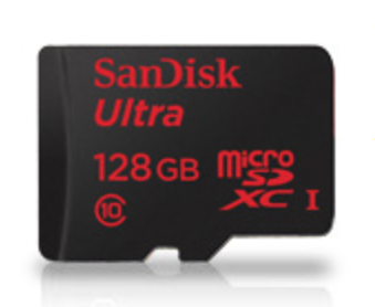 SanDisk releases world’s first 128GB microSD card