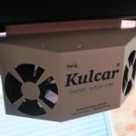 Kulcar is a solar-powered device that will keep your car cool in the sun