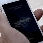 Mercedes Benz demonstrates remote control parking with a smartphone
