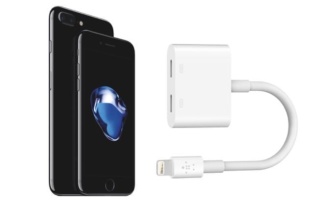 Belkin’s new adaptor lets you charge and listen to the iPhone 7 like a RockStar