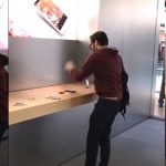 Watch a customer go nuts in an Apple Store and smash iPhones