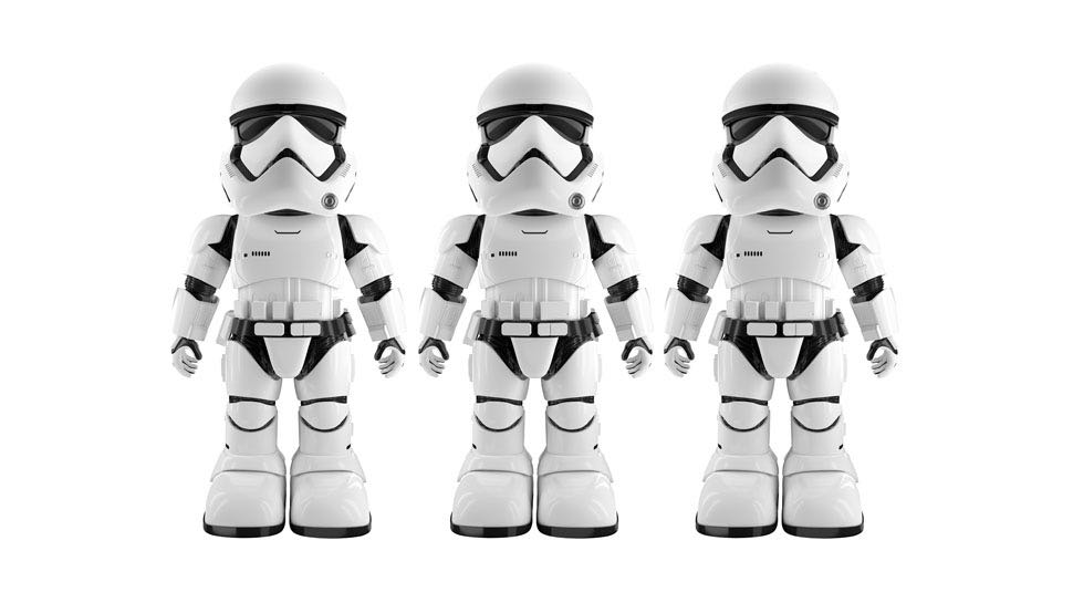 We go hands-on with the First Order Stormtrooper Robot from UBTech