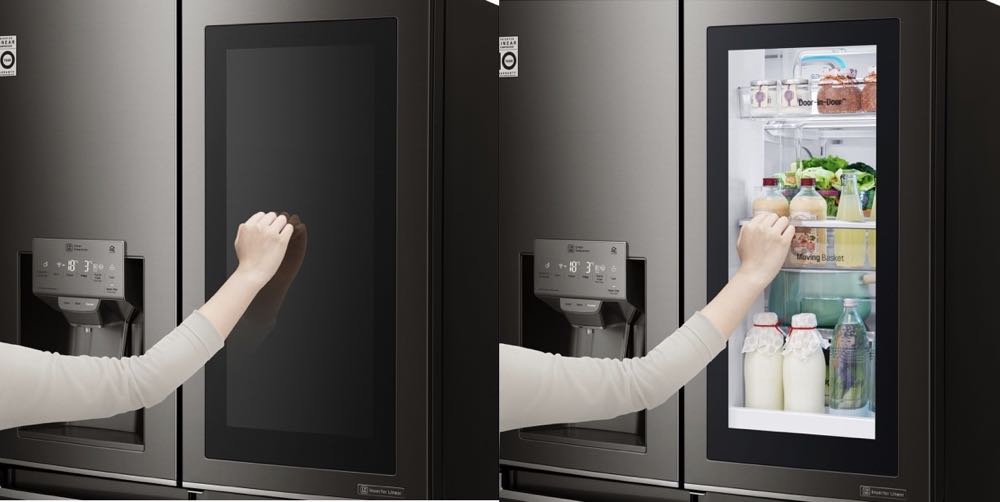 LG's InstaView Door-In-Door refrigerator lets you look inside without  opening the door - Tech Guide
