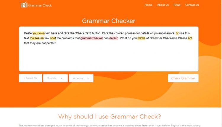 Write Like A Professional With The Free Online Grammar Check Tech Guide