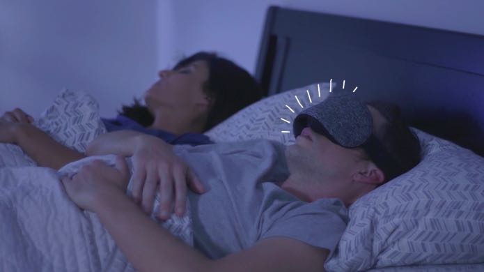 The new Hupnos sleep mask can help you stop snoring – and prevent an elbow in the ribs