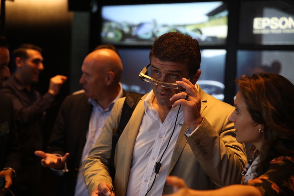 Epson showcases its latest smart glasses, projectors and printers at the Australian F1 GP