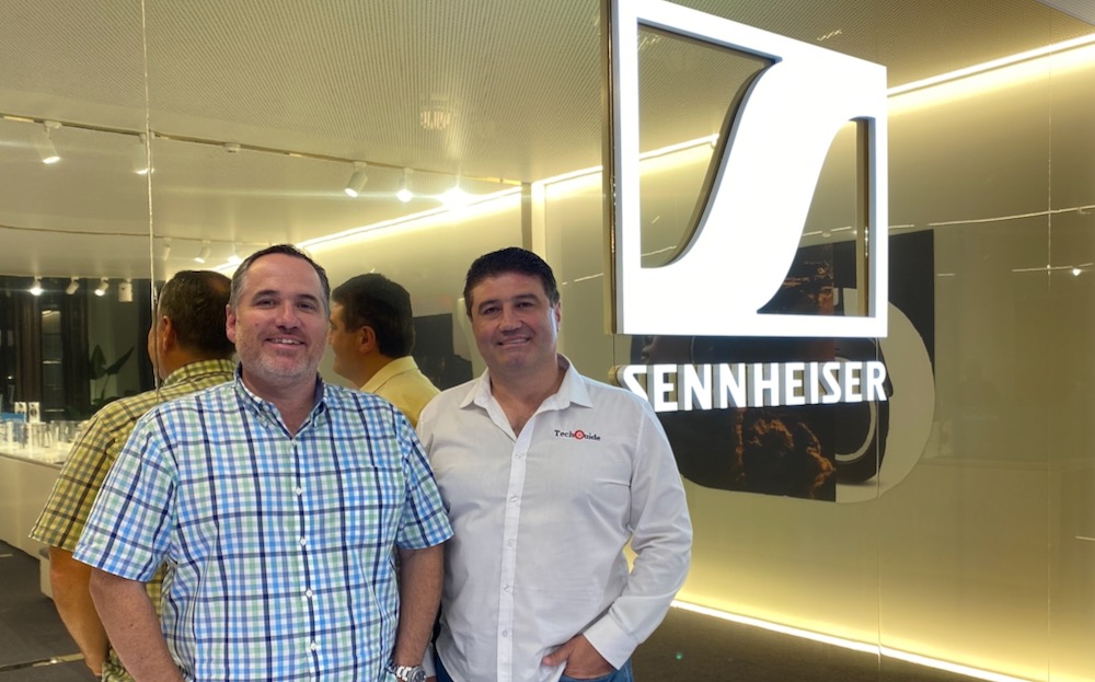 Two Blokes Talking Tech coming to you live from the Sennheiser Store in Sydney