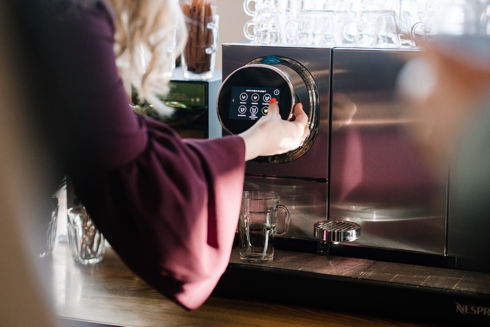 Nespresso's Momento workplace machine can handle all your office coffee