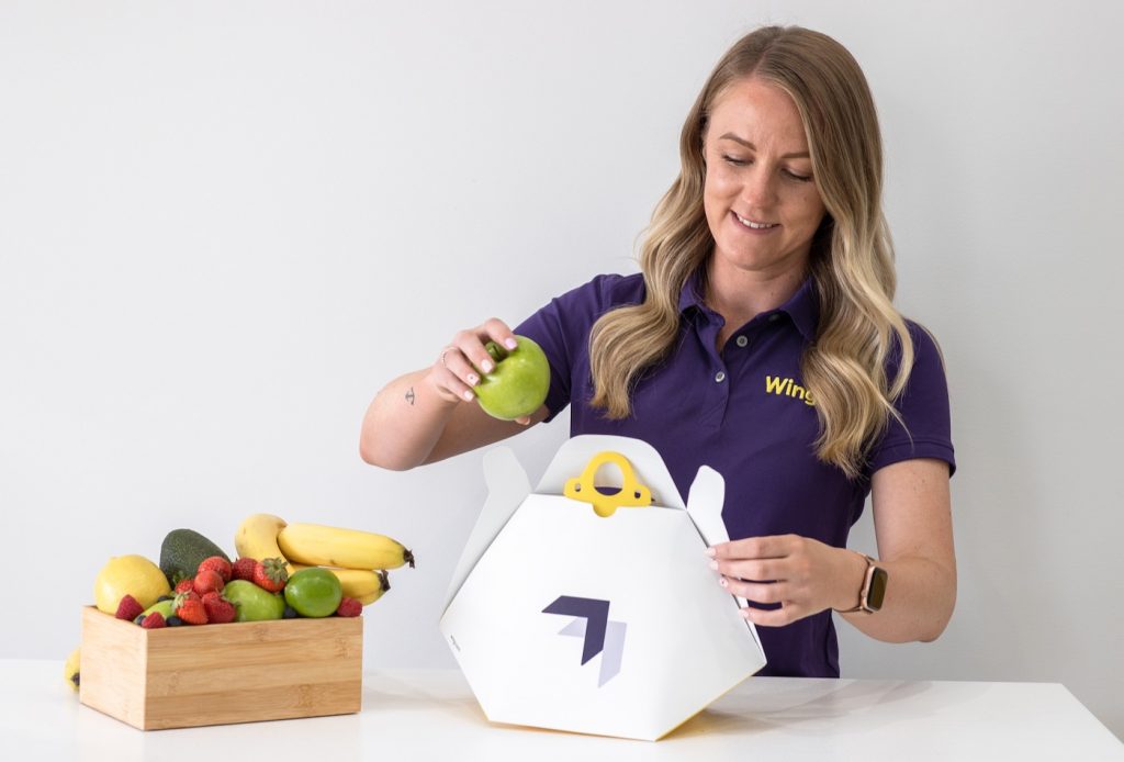 Coles takes to the air with groceries delivered by drone