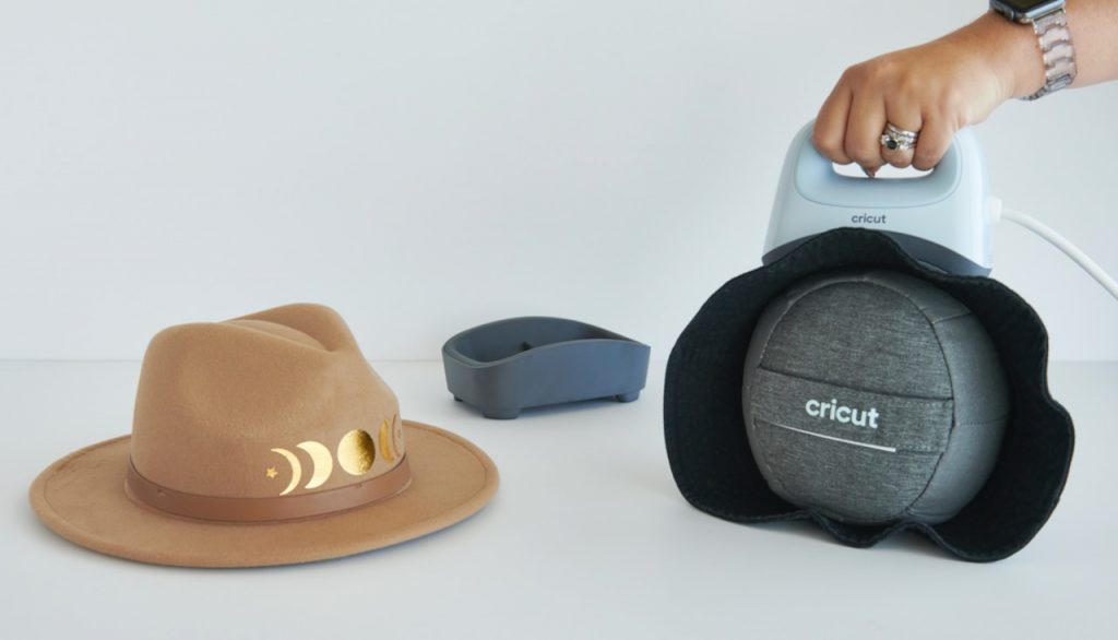 Now you can personalise your hats with the new Cricut Hat Press