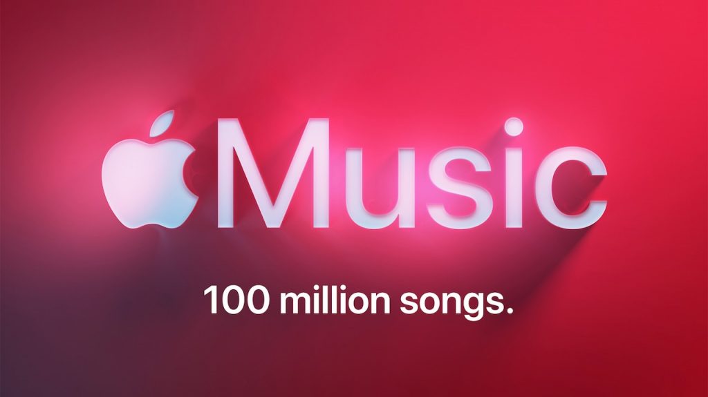 Apple Music now has a library of 100 million songs