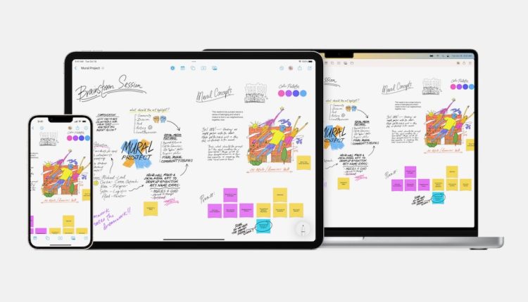Apple launches free new brainstorming and collaboration app called ...