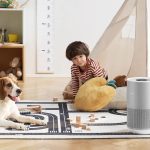 The Smartmi P1 can efficiently purify the air in every room of your home