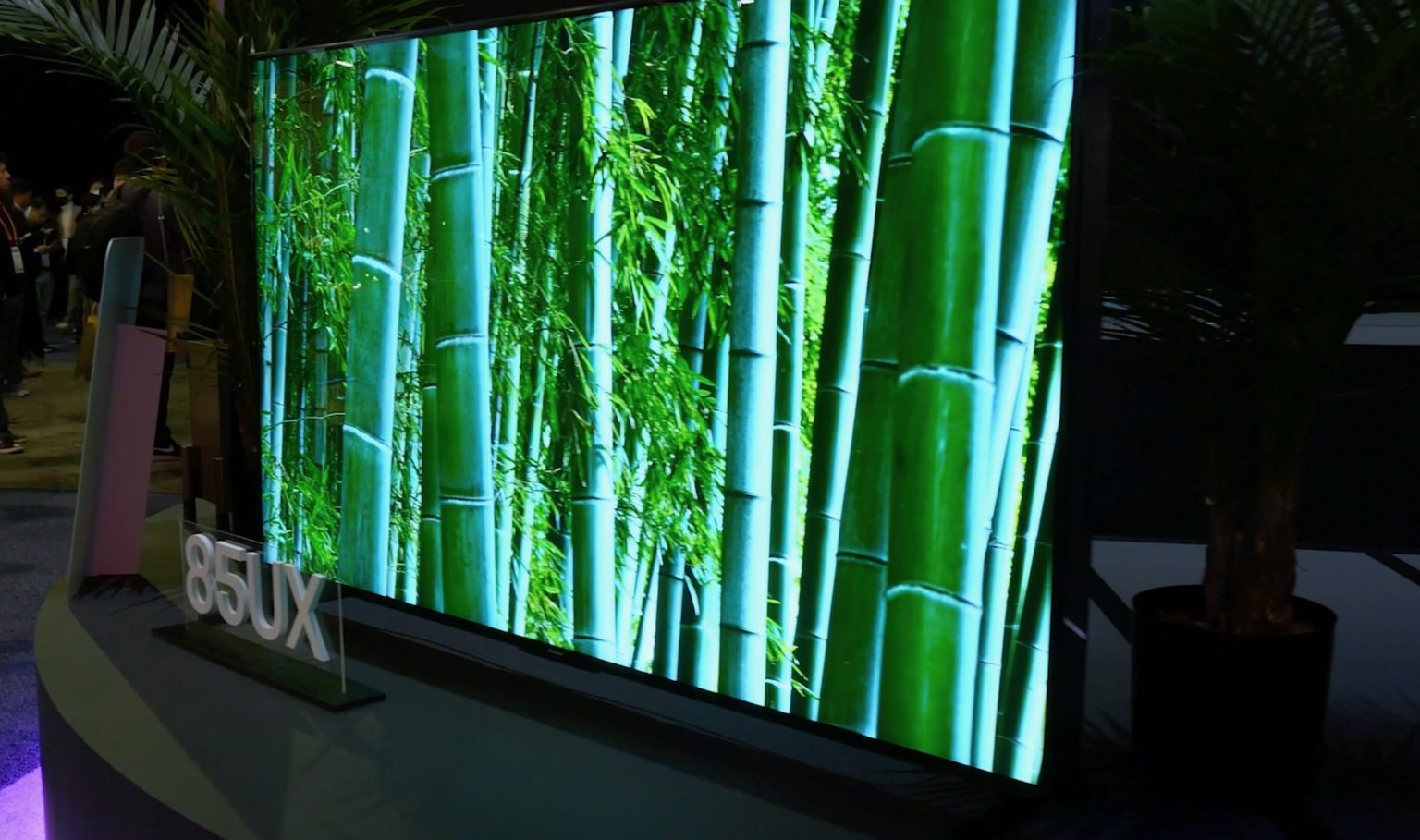 Our tour of the Hisense booth at CES 2023 to see the new ULED X and Laser TV