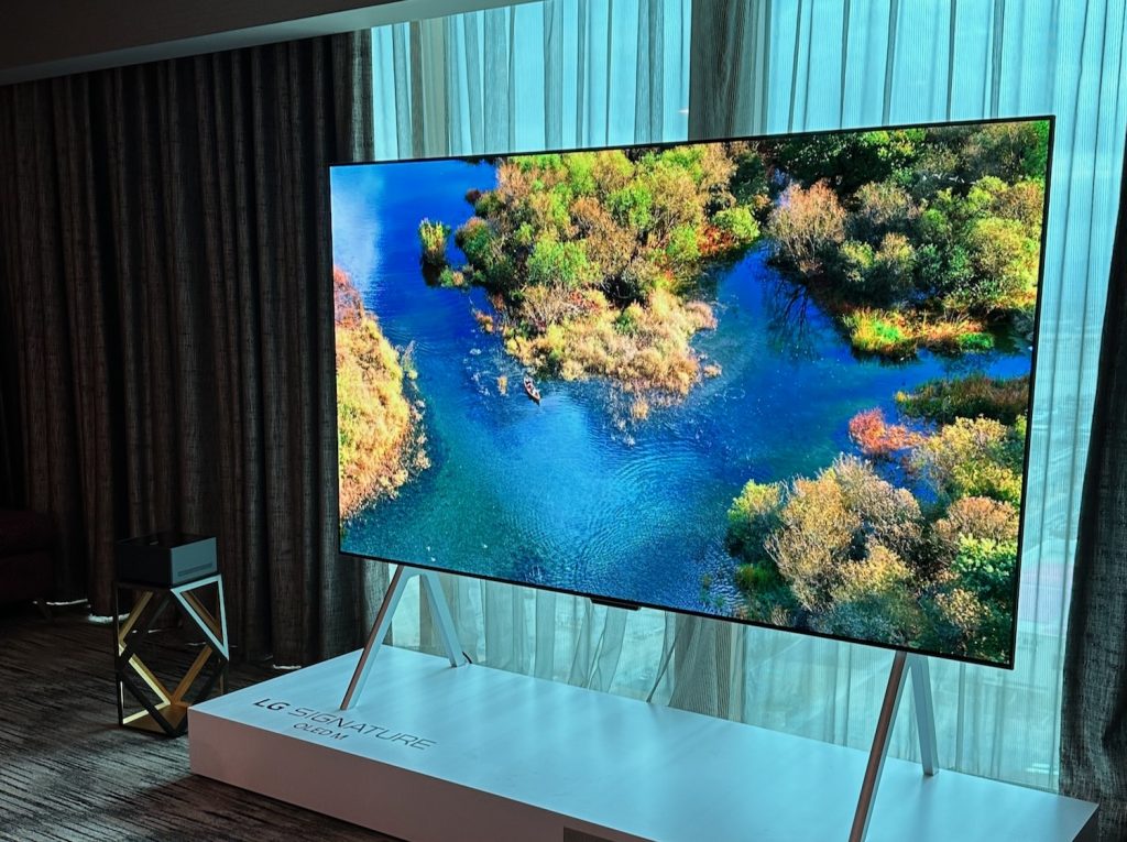 Up close with LG’s OLED M wireless TV and the other impressive new OLED products