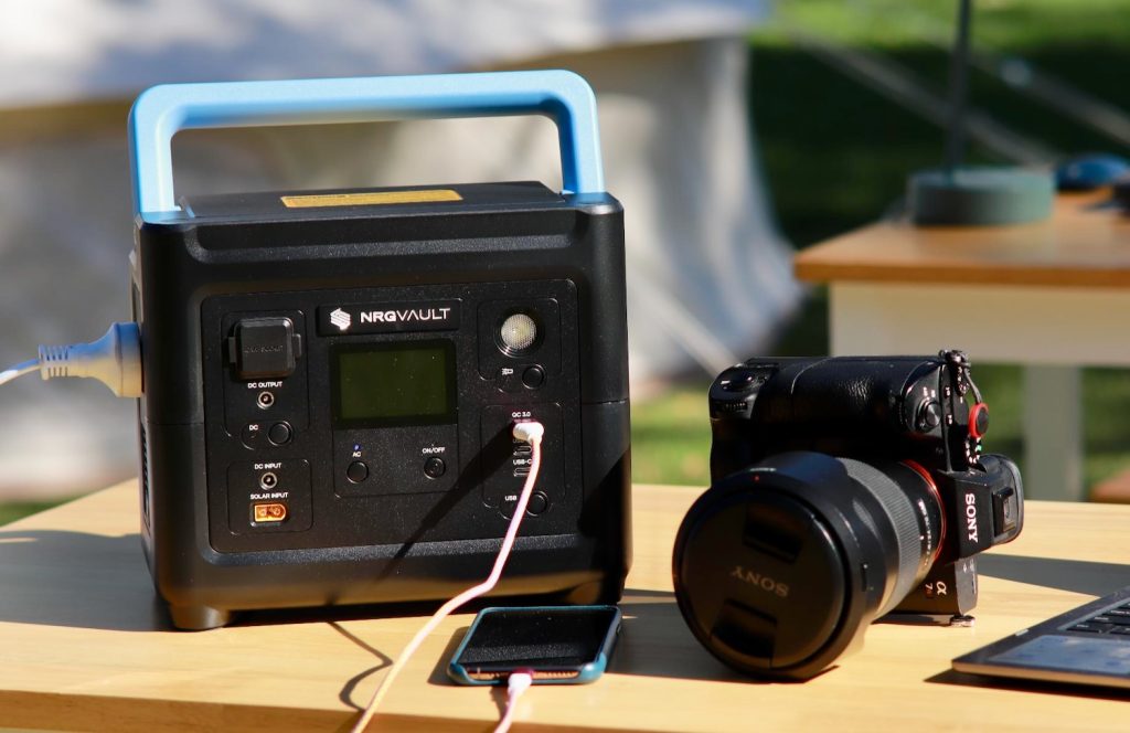 Take your power anywhere with the new NRGVault portable power stations