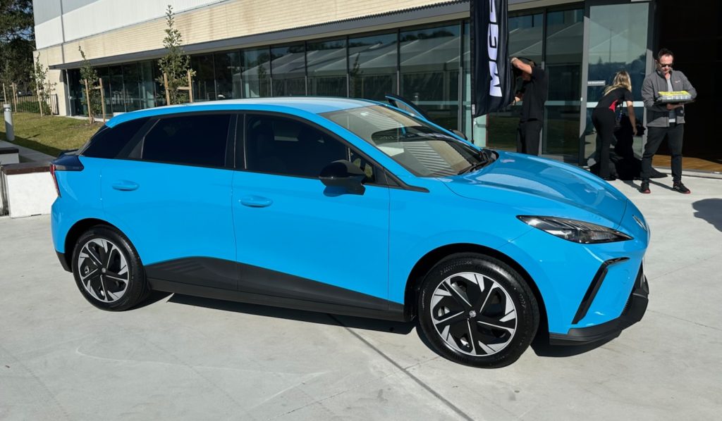 Tech Guide gets behind the wheel of the new MG4 electric vehicle