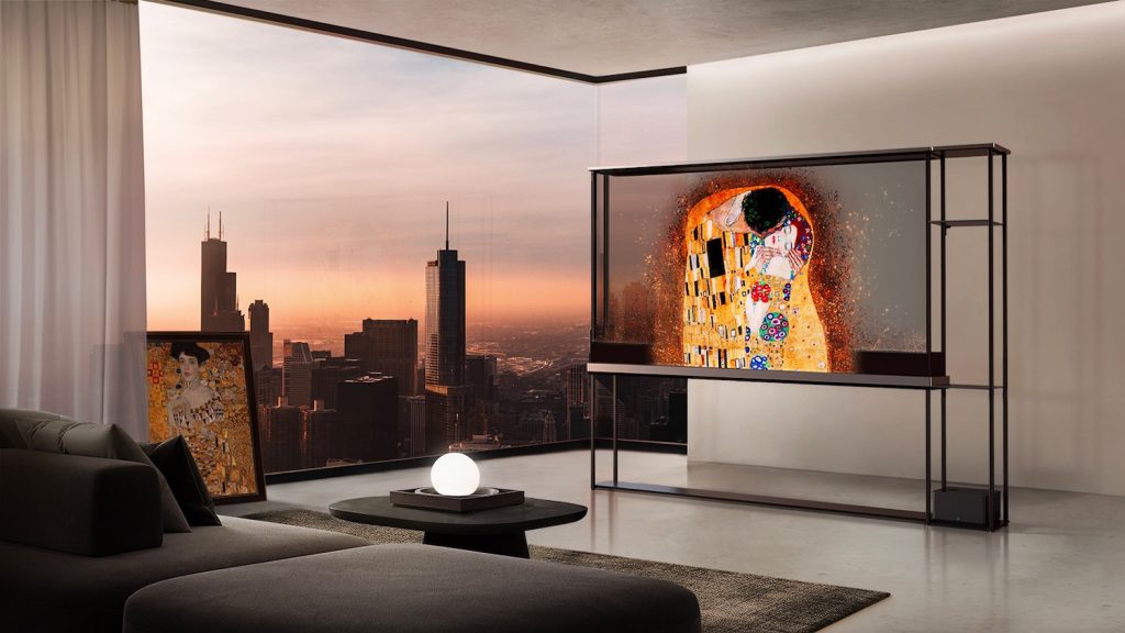 LG unveils the OLED T – a stunning transparent TV that’s invisible when it’s turned off