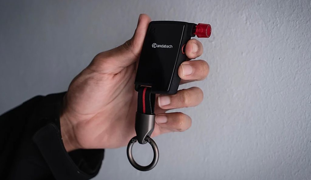 Meet Andatech GT – the breathalyser that’s small enough to fit in your pocket or on a keyring