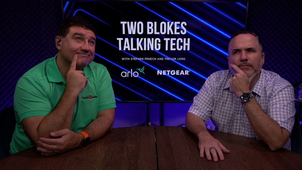 Get with the program and listen to Episode 669 of the Two Blokes Talking Tech podcast