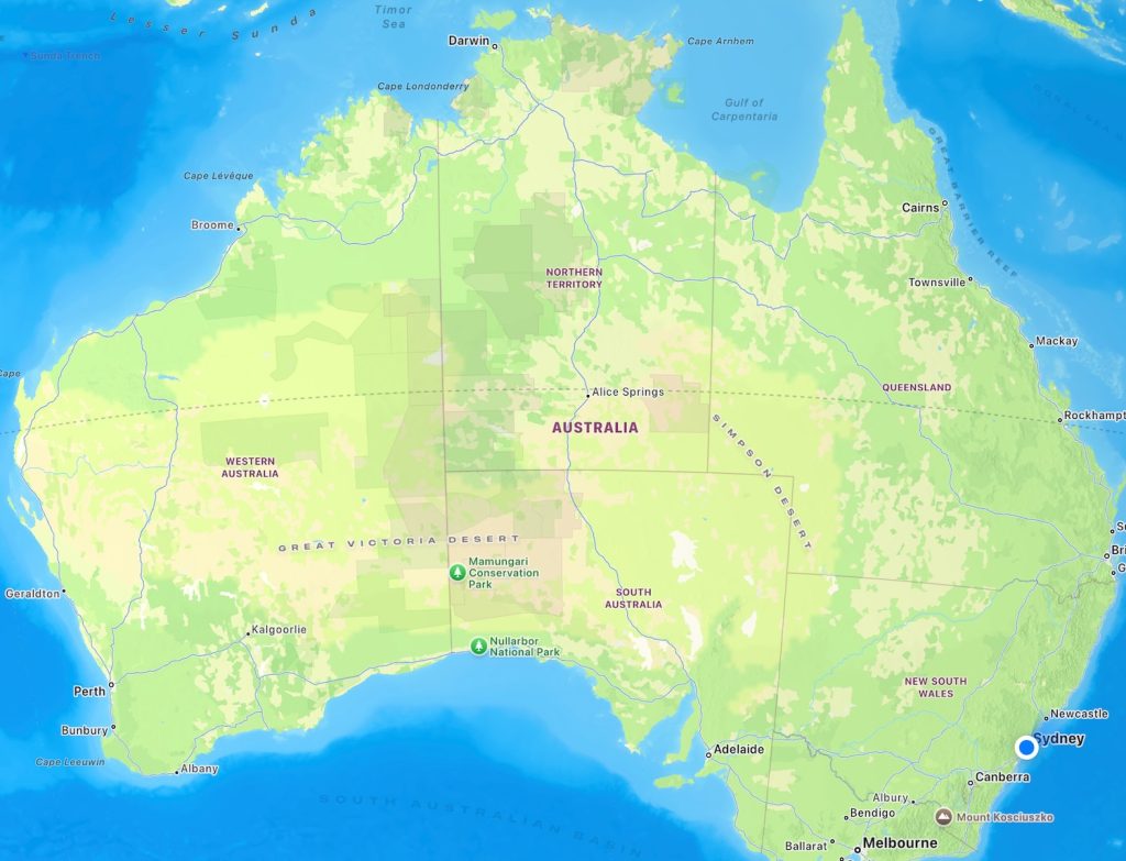 Apple Maps will now display Indigenous lands in Australia and New Zealand