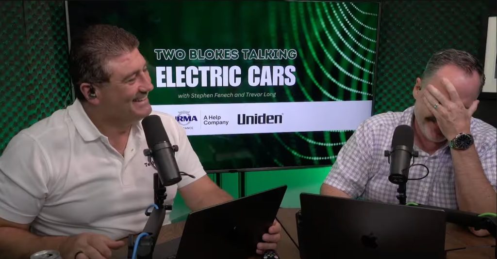 Let’s hit the road with the latest episode of Two Blokes Talking Electric Cars – the EV podcast