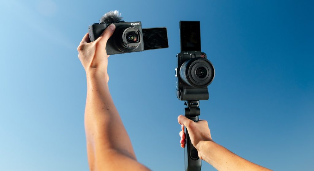 Canon releases new compact yet powerful cameras aimed at content creators