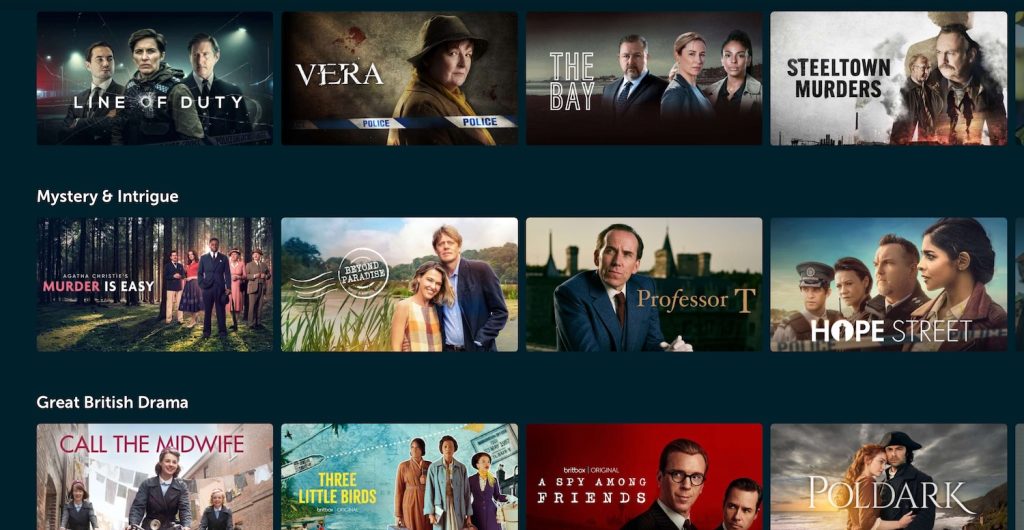 BritBox announces major upgrade to streaming platform and adds three linear channels