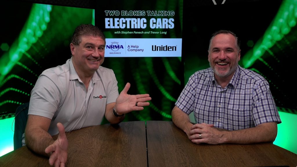 Hit the road with the latest episode of the Two Blokes Talking Electric Cars podcast