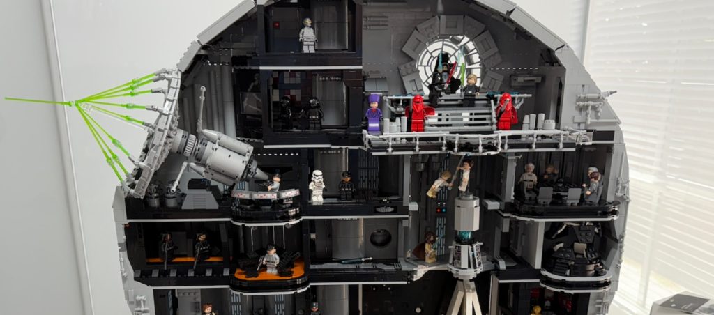 Building the Lego Death Star Ultimate Collector Series – all 9023 pieces of it