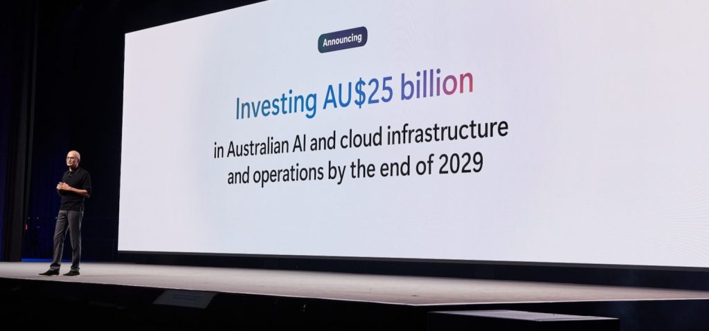 Microsoft announces $25bn investment in Australia for AI infrastructure ...