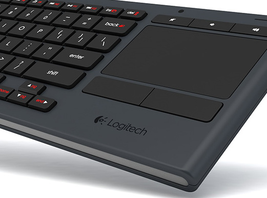Logitech K830 works with your PC and smart TV