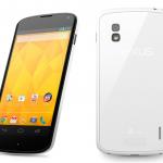 LG releases new white Nexus 4 smartphone