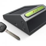 Drive Talk Bluetooth in-car speakerphone is powered by the sun